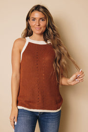 Alane Ribbed Knit Tank Top-UHXSW-SMALL-Urbanheer