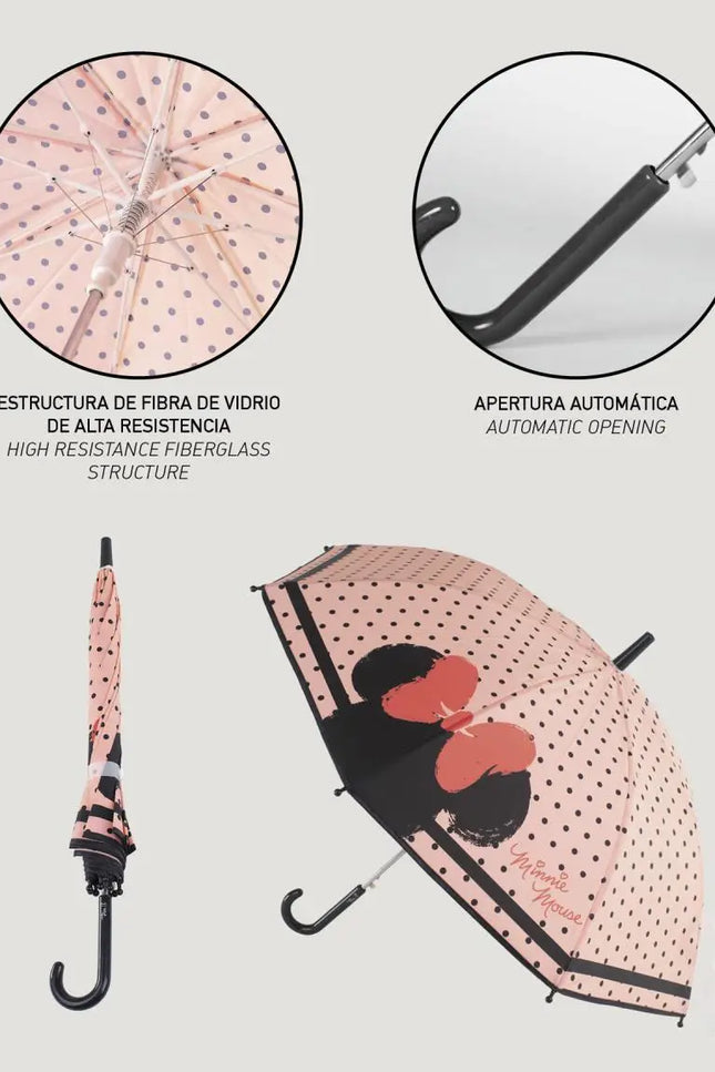 Eva Minnie Automatic Umbrella.-Mastoys-Urbanheer