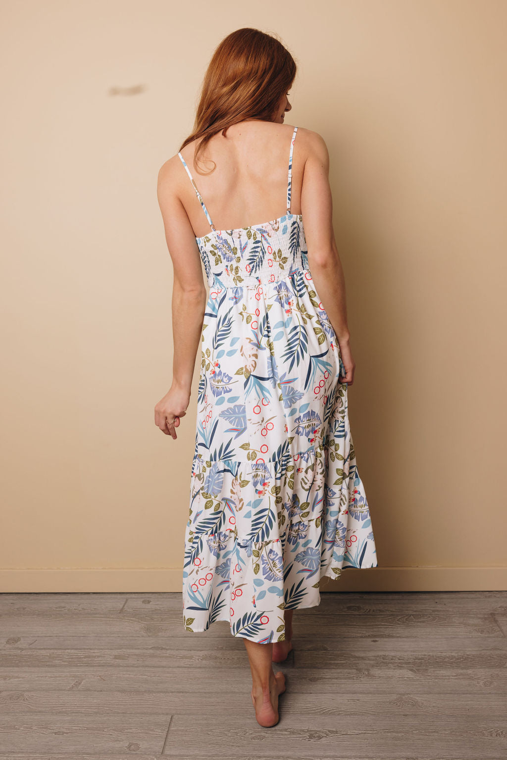Wanderlust Floral Midi Dress-UHXSW-SMALL-Urbanheer