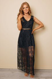 Larsen Lace Long Dress-UHXSW-SMALL-Urbanheer