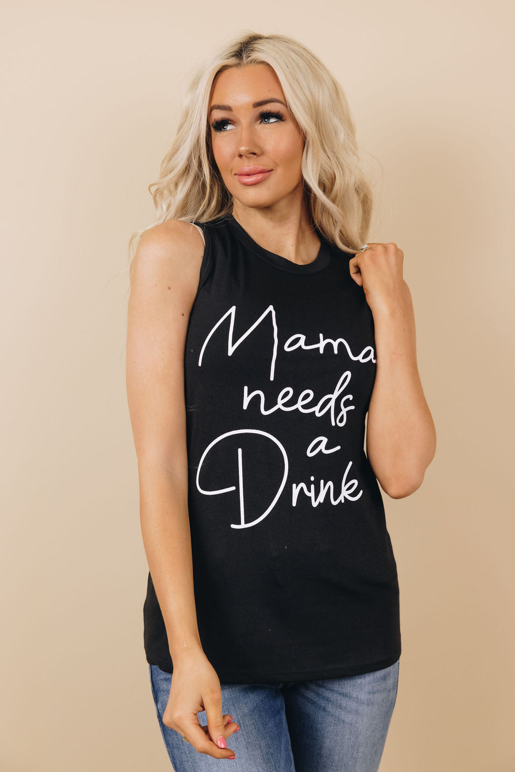 Mama Needs A Drink Tank-UHXSW-SMALL-Urbanheer