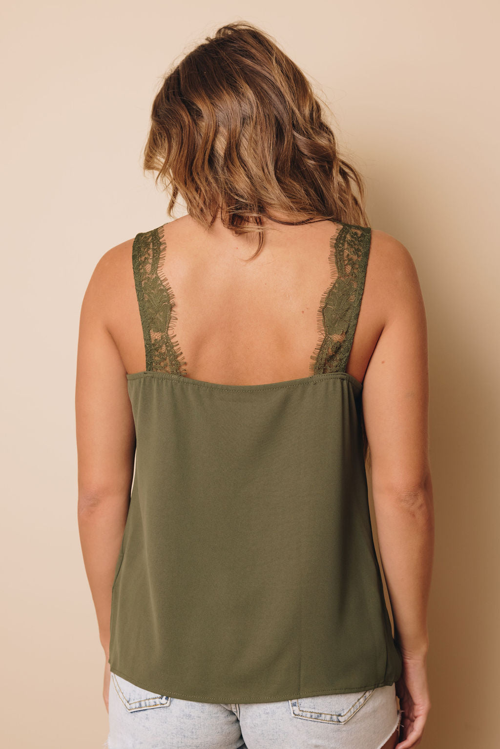 Malia Lace Splicing Tank Top-UHXSW-WHITE-SMALL-Urbanheer