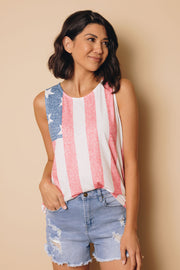Americana Flag Tank-UHXSW-SMALL-Urbanheer