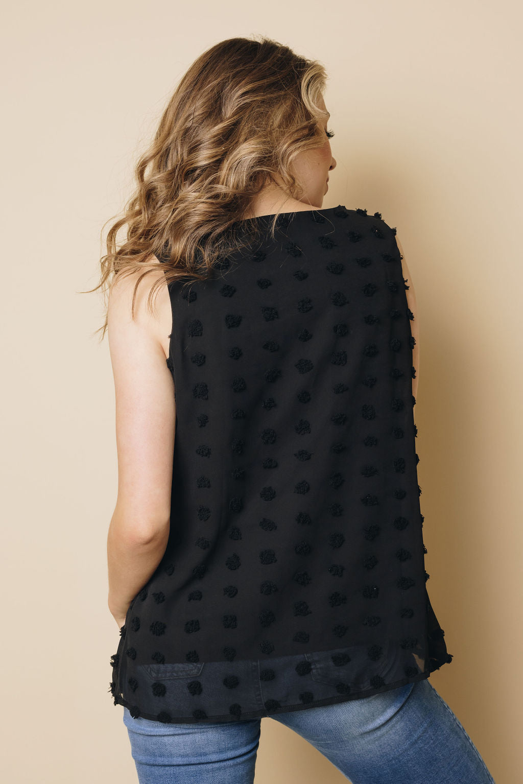 Maccy Swiss Dot Tank-UHXSW-WHITE-SMALL-Urbanheer