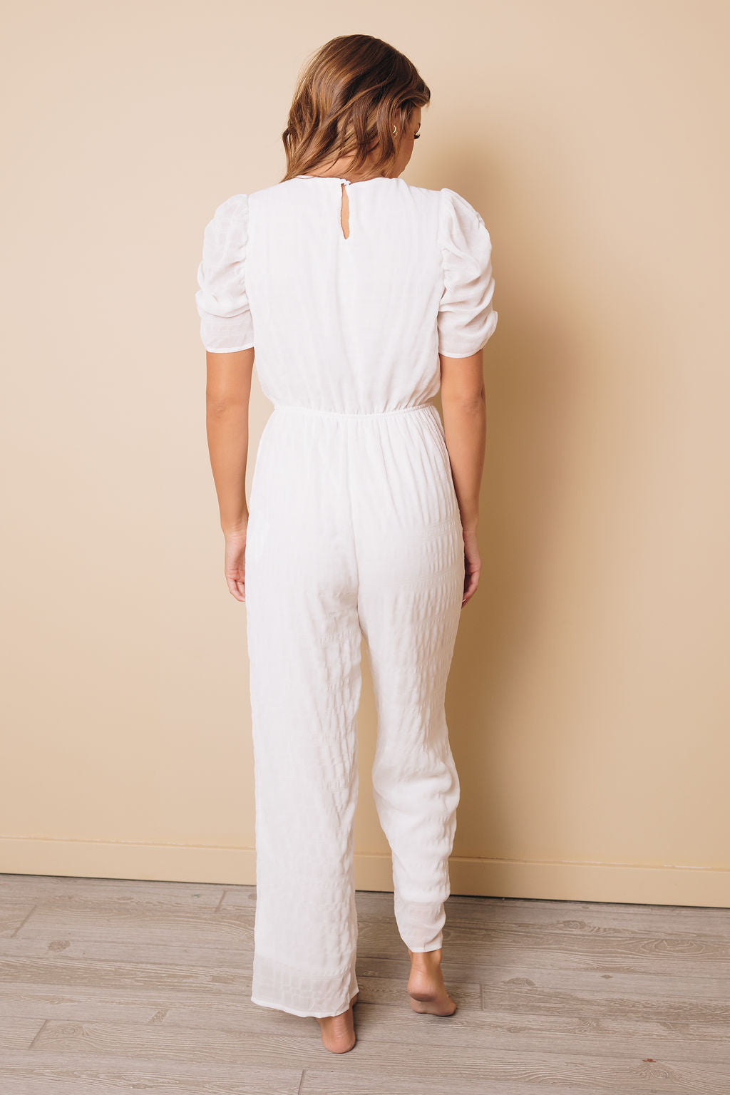 Diana Textured High Waisst Jumpsuit-UHXSW-SMALL-Urbanheer