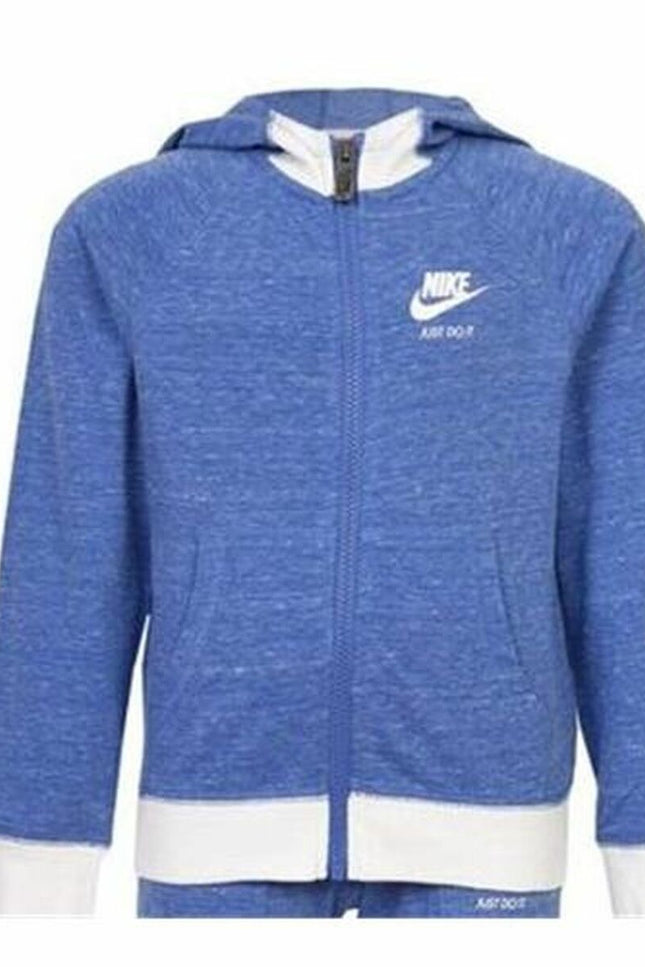 Children’s Sweatshirt Nike 842-B9A Blue-Nike-Urbanheer