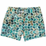 Mosaic 5.5" Men Swim Shorts-Subliminator-XS-Urbanheer