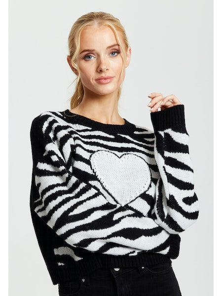 Heart Women Jumper-Liquorish-S-Urbanheer