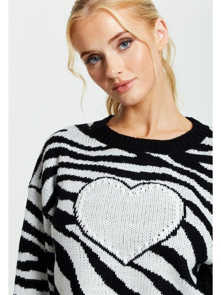 Heart Women Jumper-Liquorish-S-Urbanheer