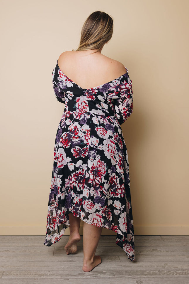 Plus Size - Bennett Floral Dress-UHXSW-Urbanheer