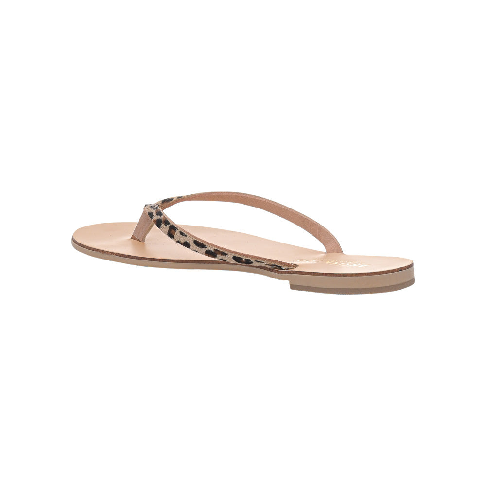 Ancientoo Flip Flops Apate-Flip Flops-Ancientoo-LEOPARD/NUDE-US 6 / EU 37-Urbanheer