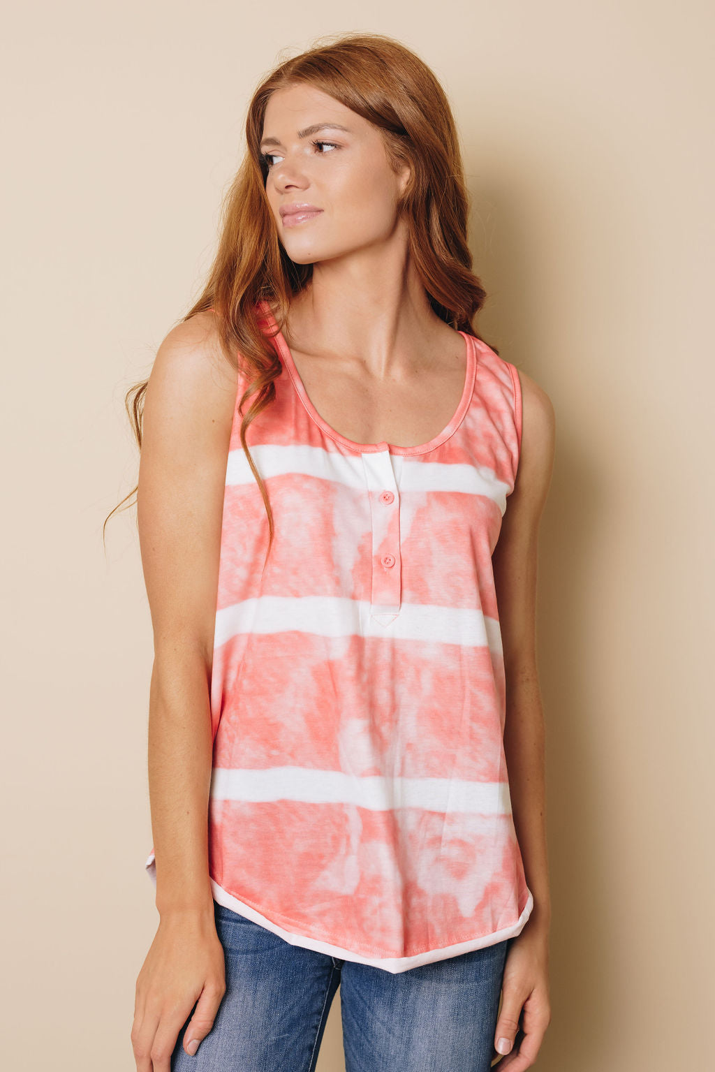 Clement Tank Top-UHXSW-ORANGE-SMALL-Urbanheer