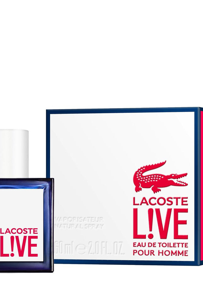 Men's Perfume Lacoste EDT Live 60 ml-Clothing - Men-Lacoste-Urbanheer