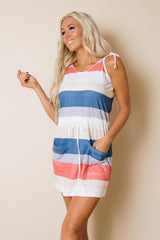 Olson Stripe Mini Dress