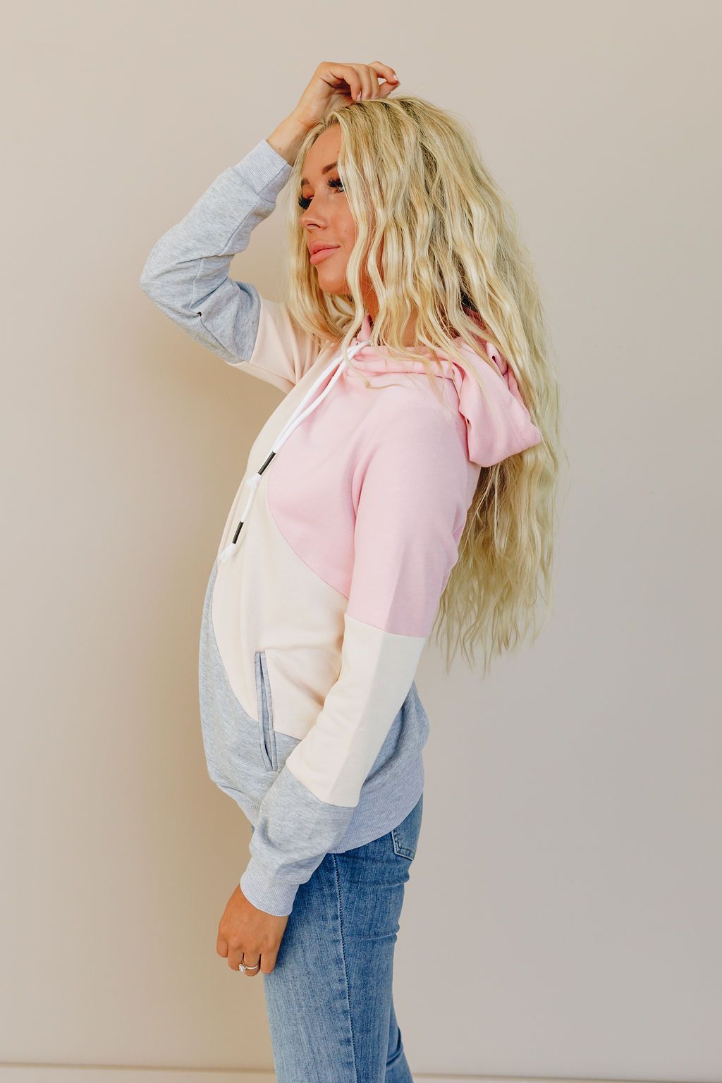 On The Horizon Hoodie-UHXSW-BEIGE-S-Urbanheer