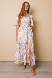 Summer Fever Floral Maxi Dress With Split-UHXSW-XL-Urbanheer