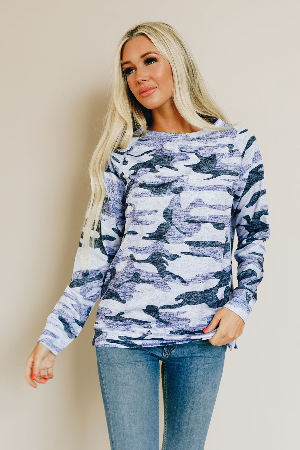 Don'T Blend In Camo Pullover-UHXSW-Camo-S-Urbanheer