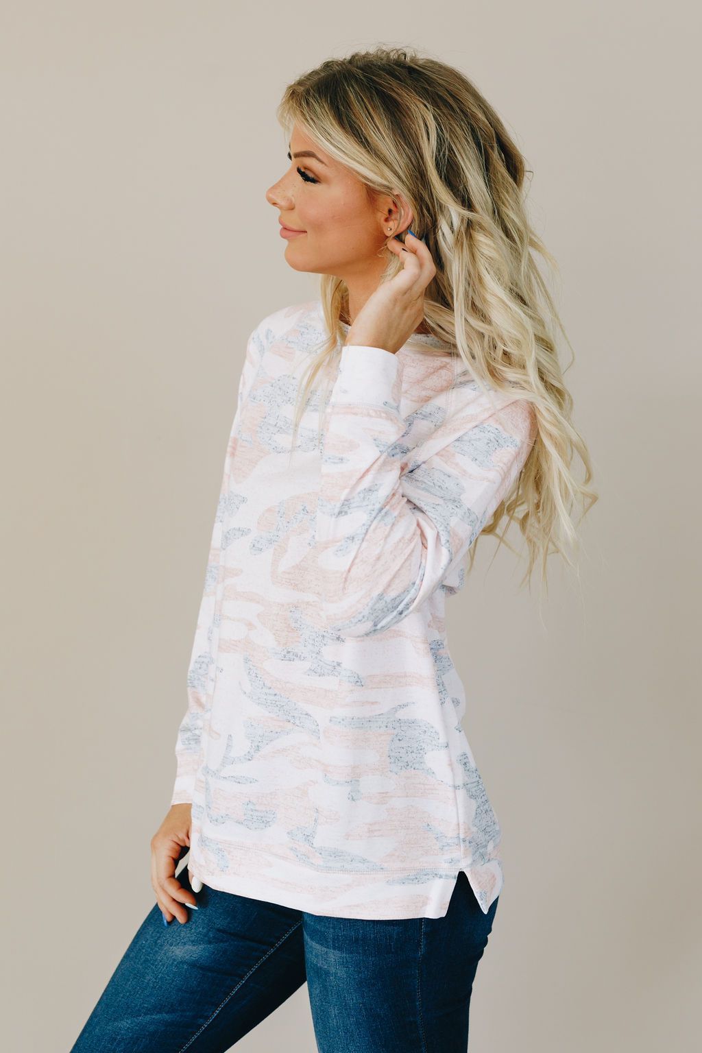 Don'T Blend In Camo Pullover-UHXSW-Camo-S-Urbanheer