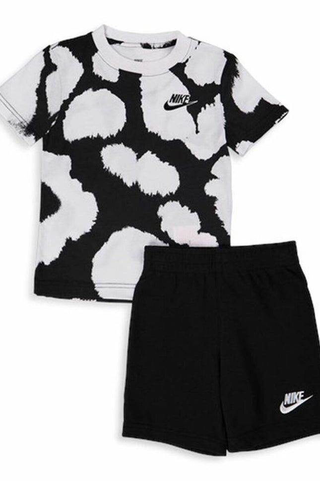 Children's Sports Outfit Nike Dye Dot Black-Nike-Urbanheer