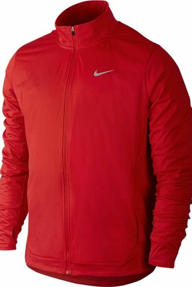 Men'S Sports Jacket Nike Shield Red-Clothing - Men-Nike-S-Urbanheer