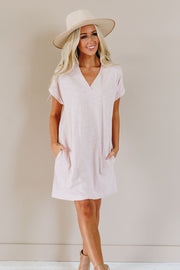 Jeremy T-Shirt Dress-UHXSW-Pink-XL-Urbanheer