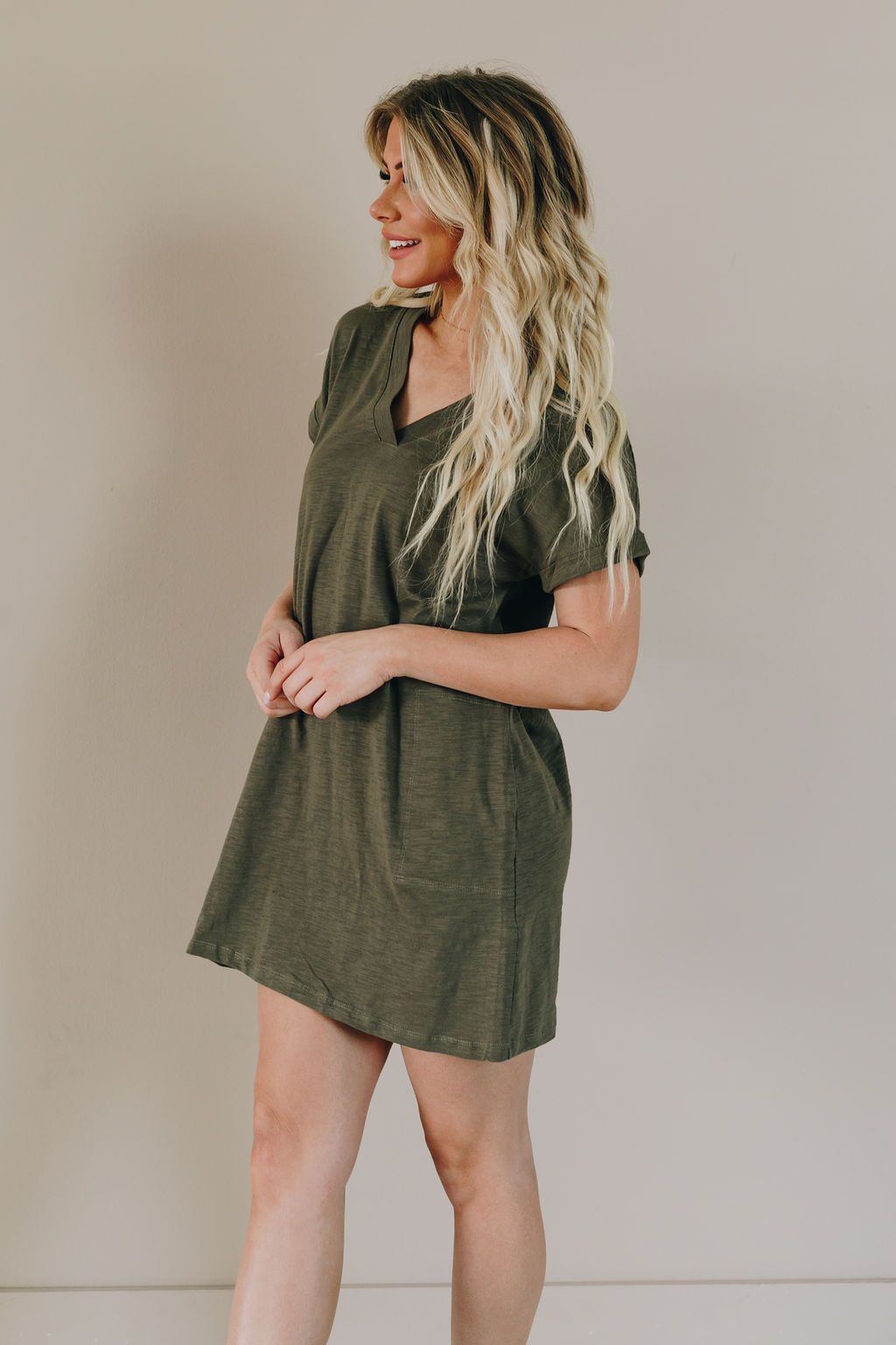 Jeremy T-Shirt Dress-UHXSW-Pink-XL-Urbanheer