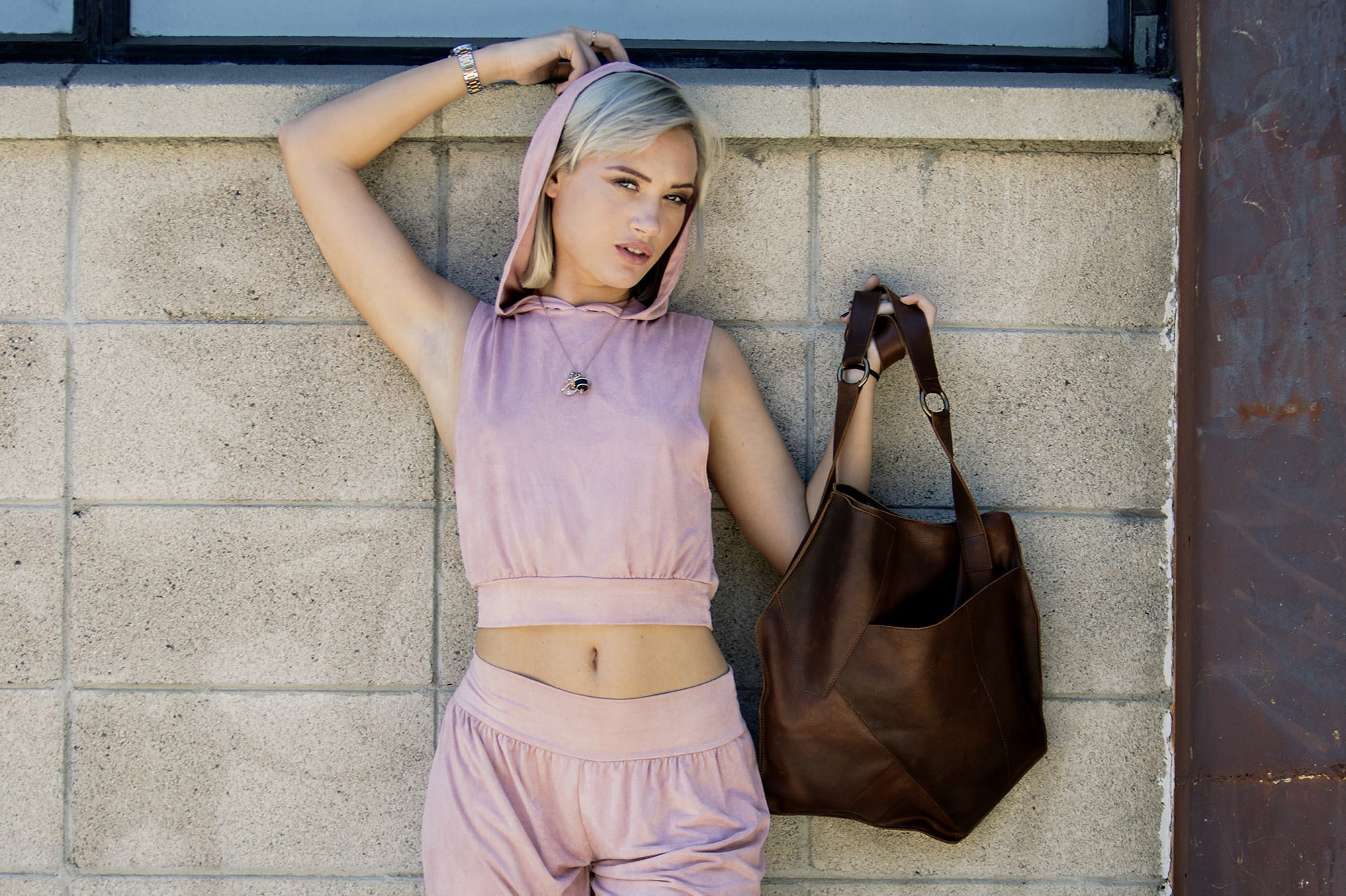 Cross Over Tote-Kiko-Brown-Urbanheer