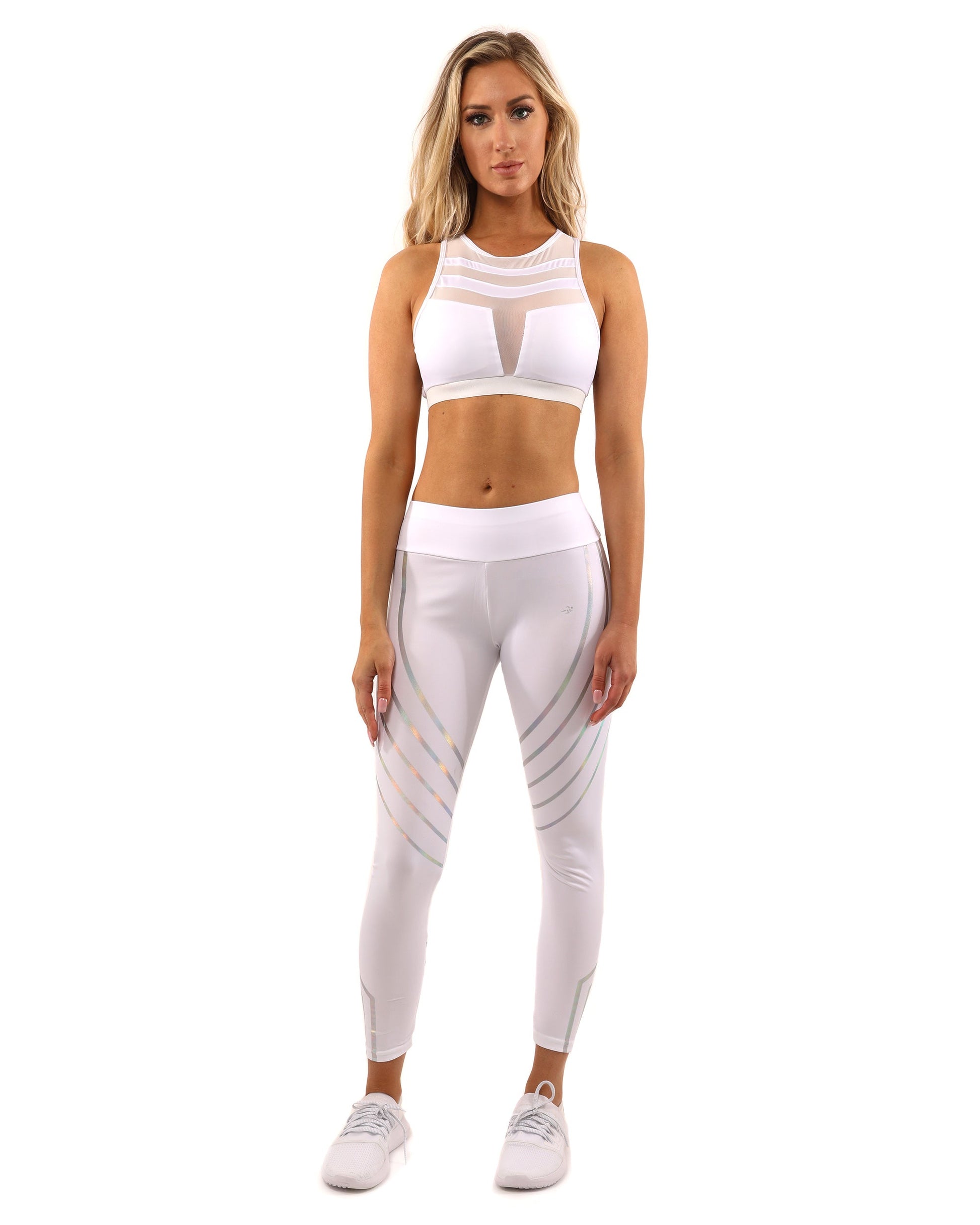 Laguna Sports Bra - White-Clothing - Women-Savoy Active-Small-Urbanheer