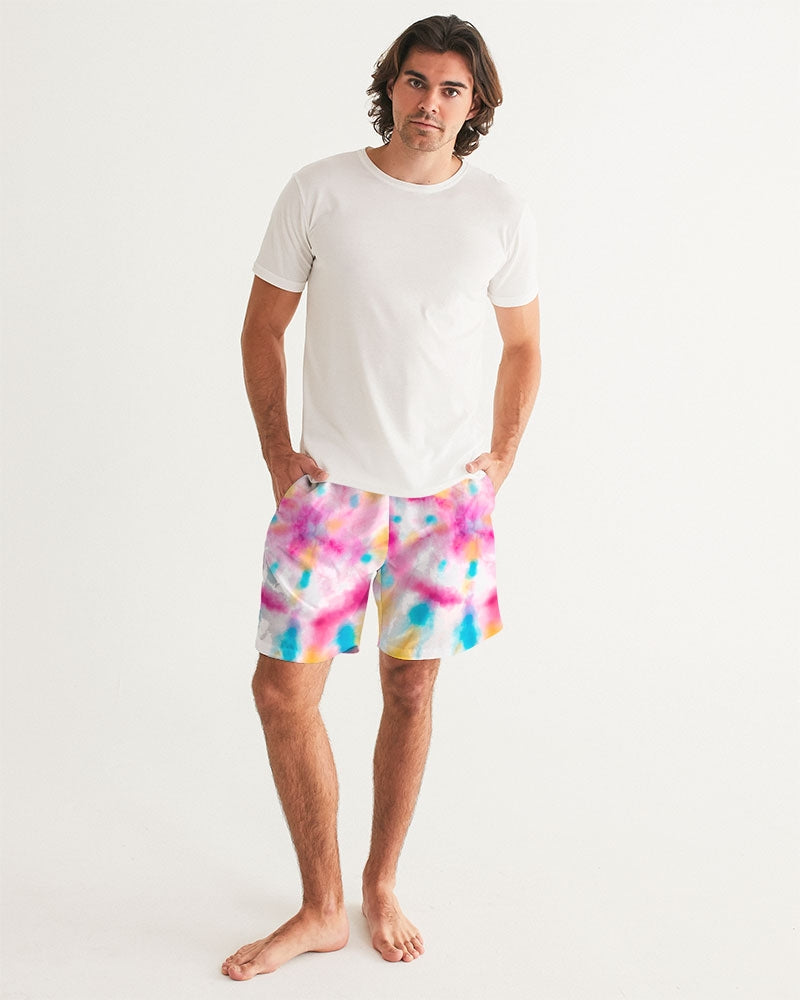Tie-Dye-For 7" Classic Men Swim Trunk-Kin Custom-XS-Urbanheer