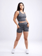 High-Waisted Athletic Shorts with Side Pockets-JupiterGear-Grey-Small / Medium-Urbanheer
