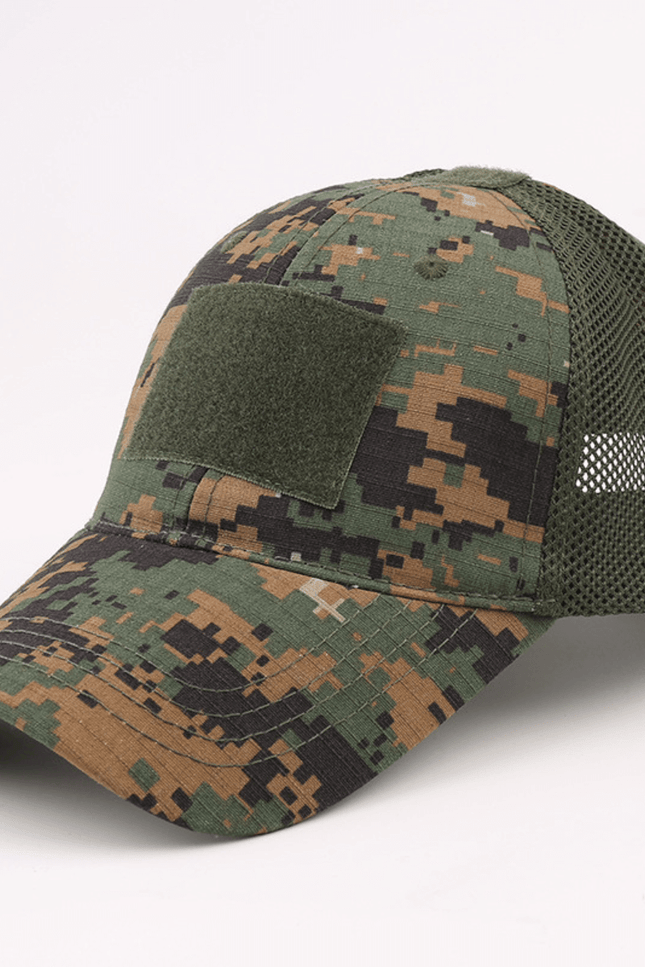 Military-Style Tactical Patch Hat with Adjustable Strap-JupiterGear-BDU Digital-Urbanheer