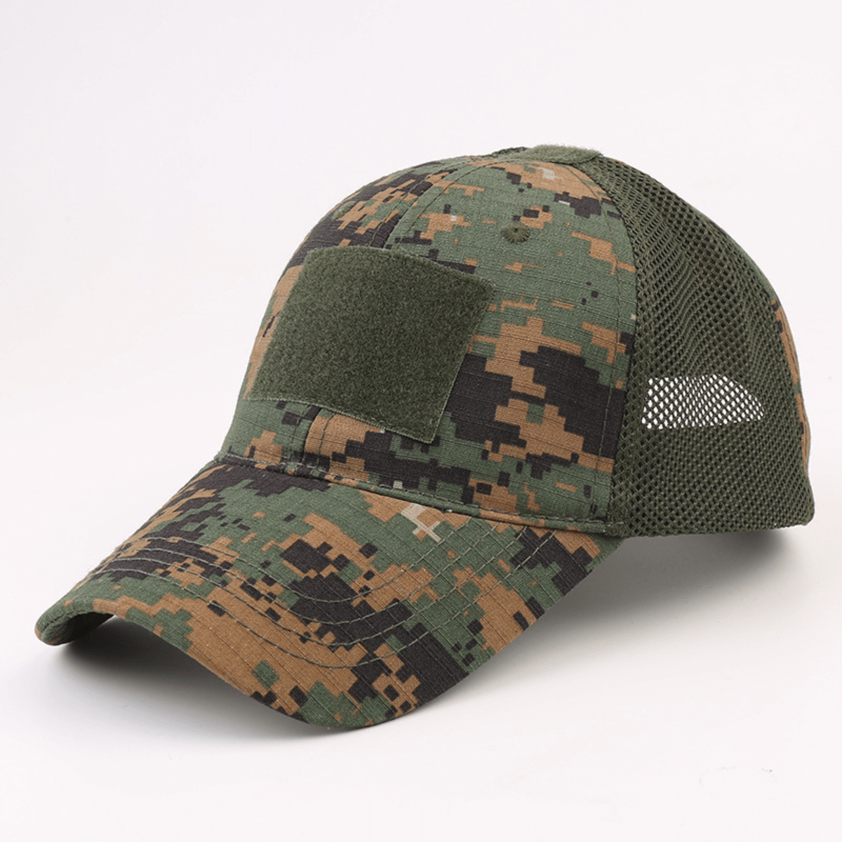 Military-Style Tactical Patch Hat with Adjustable Strap – Urbanheer