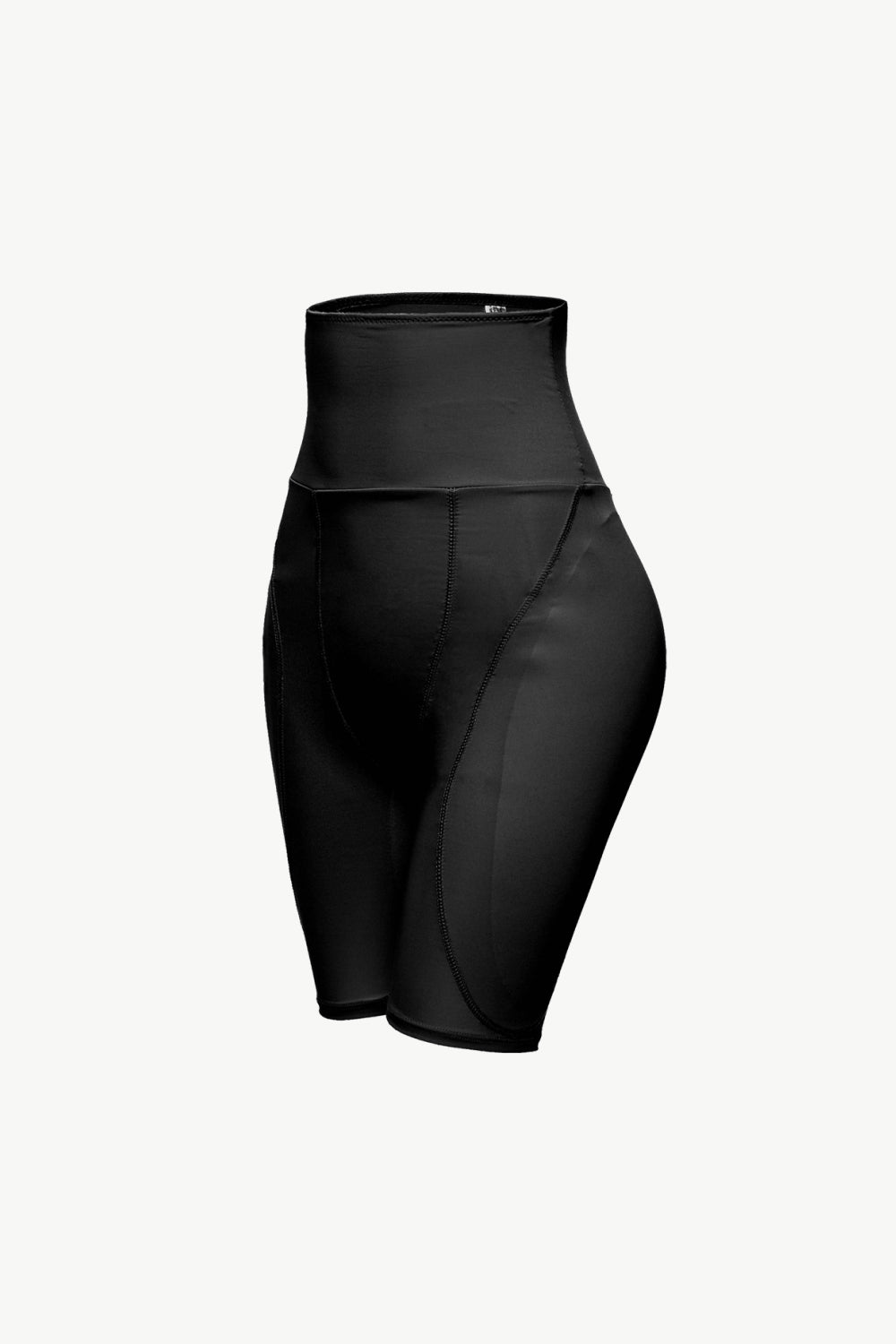 Full Size High Waisted Pull-On Shaping Shorts-Street 360-Black-S-Urbanheer
