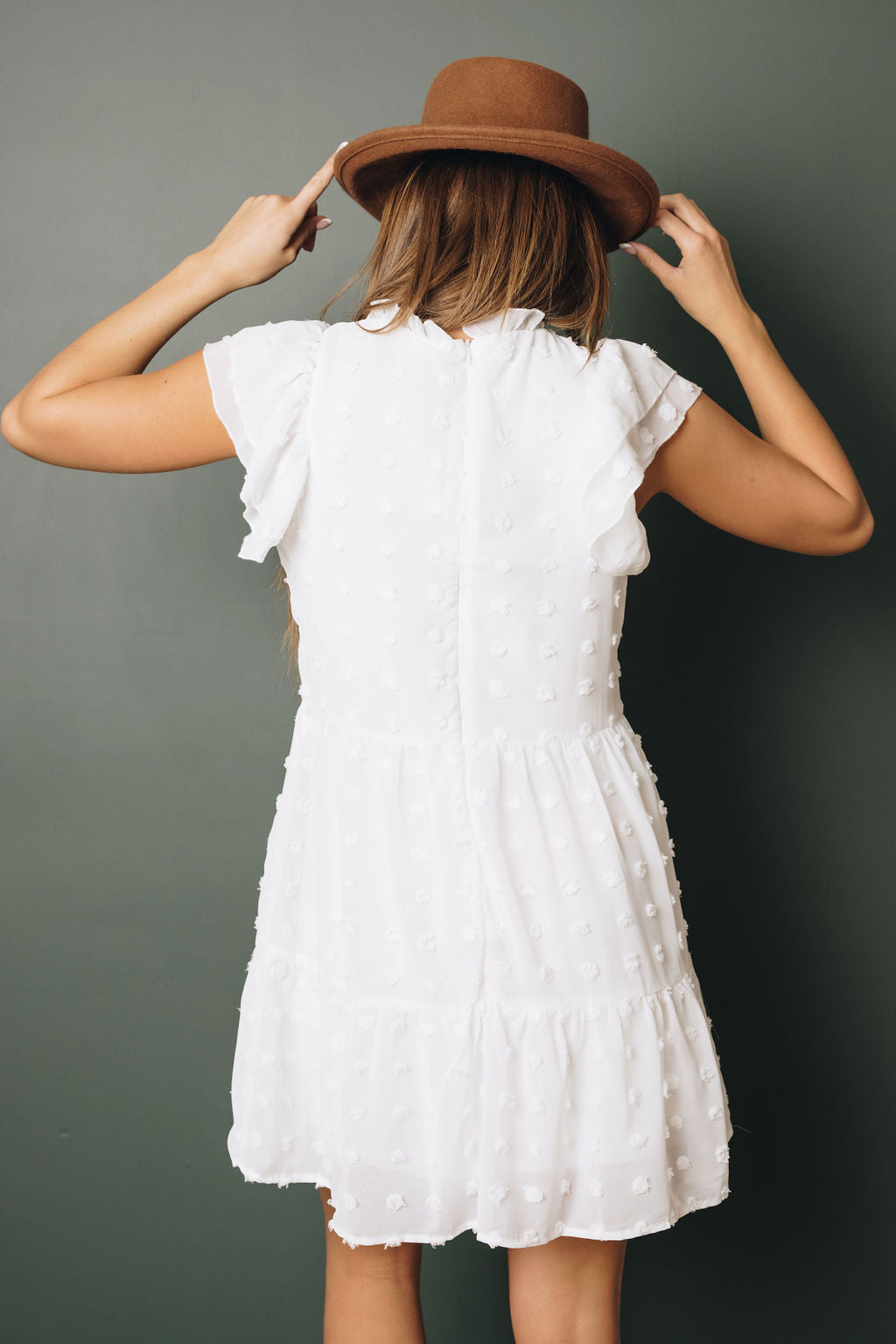 Chantal Swiss Dot Dress-UHXSW-WHITE-LARGE-Urbanheer