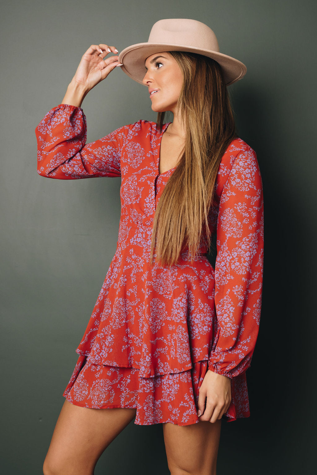 Adair Short Dress-UHXSW-BEIGE-SMALL-Urbanheer