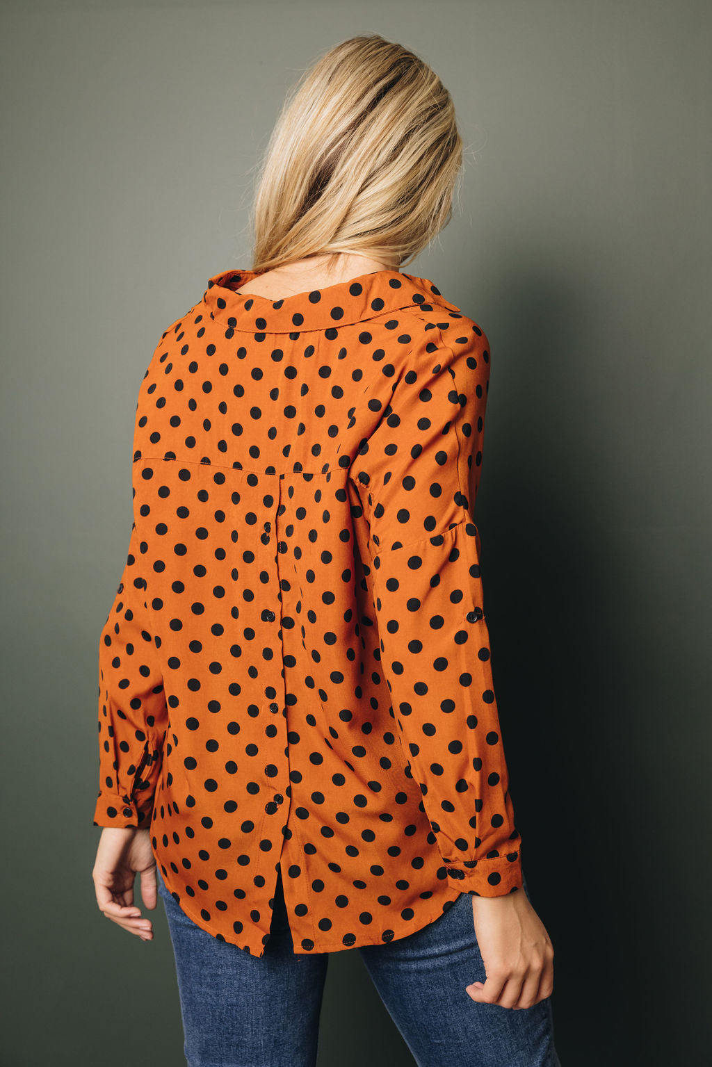 Jenica Long Sleeve Shirt-UHXSW-GREEN-XL-Urbanheer