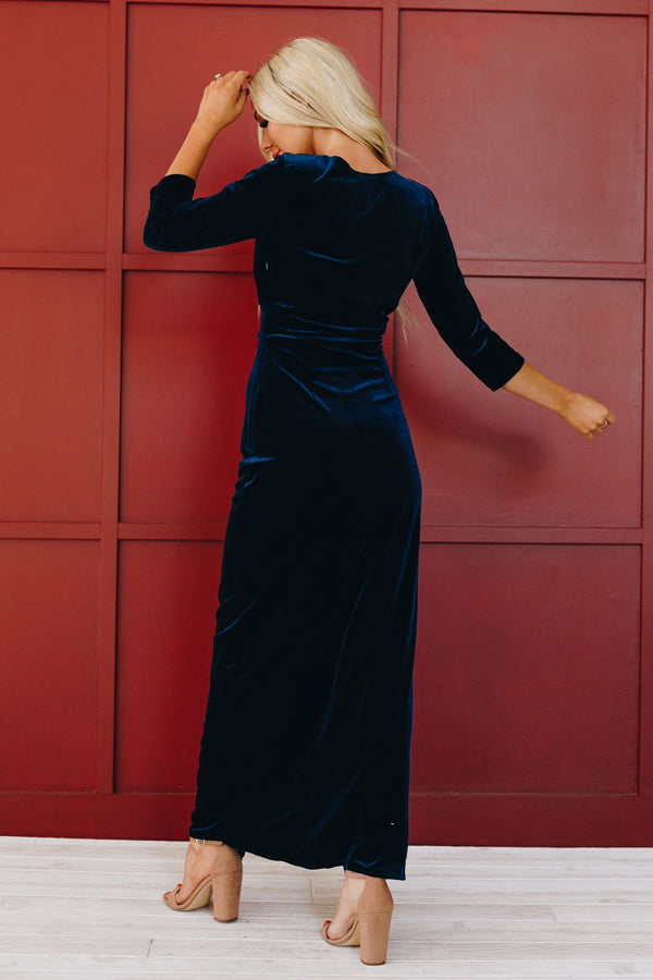 Christmas Kiss Velvet Dress-UHXSW-RED-SMALL-Urbanheer