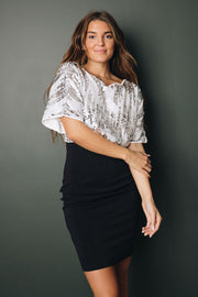 Sarah Sequin Dress-UHXSW-APRICOT-SMALL-Urbanheer