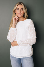 Rumi Long Sleeve Top-UHXSW-WHITE-SMALL-Urbanheer