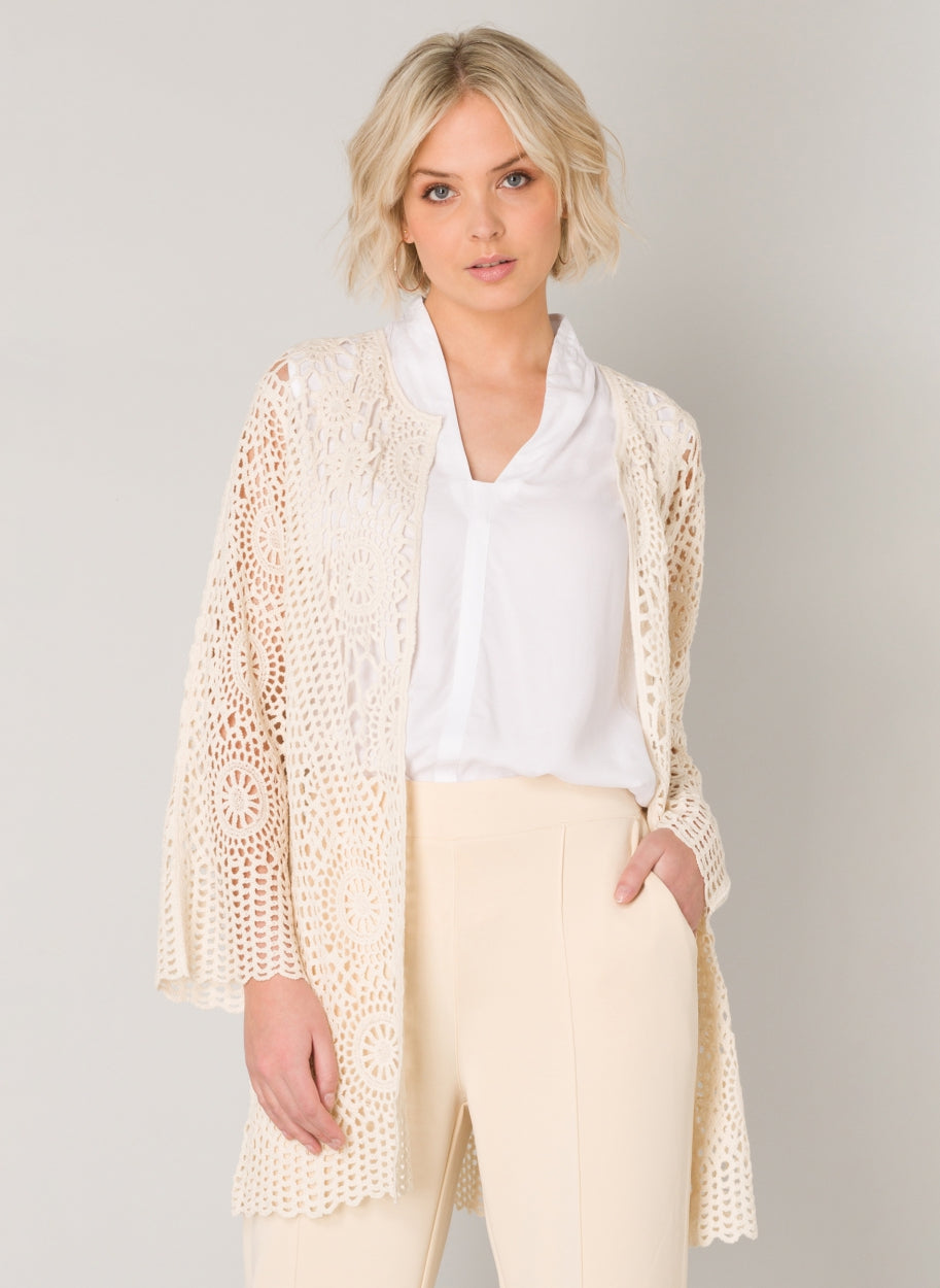 Izzly Knitted Crocheted Cardigan-Yest-2-Urbanheer
