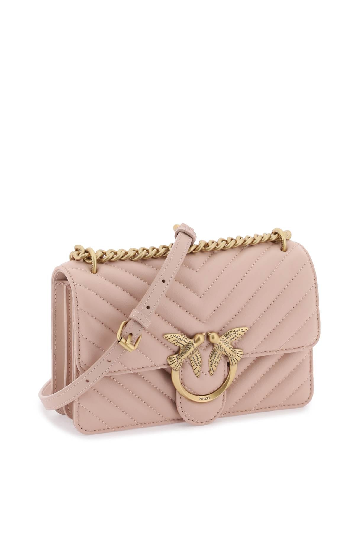 Pinko mini love bag one chevron-Pinko-Urbanheer