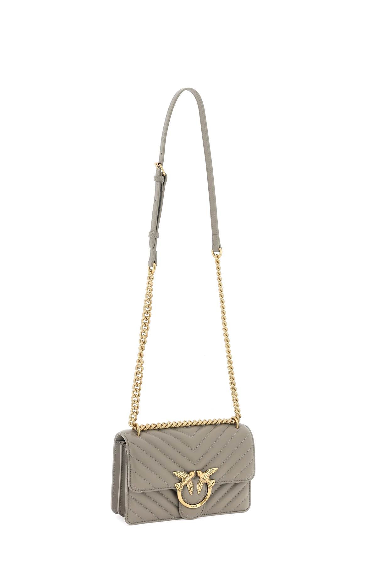 Pinko mini love bag one chevron-Pinko-Urbanheer