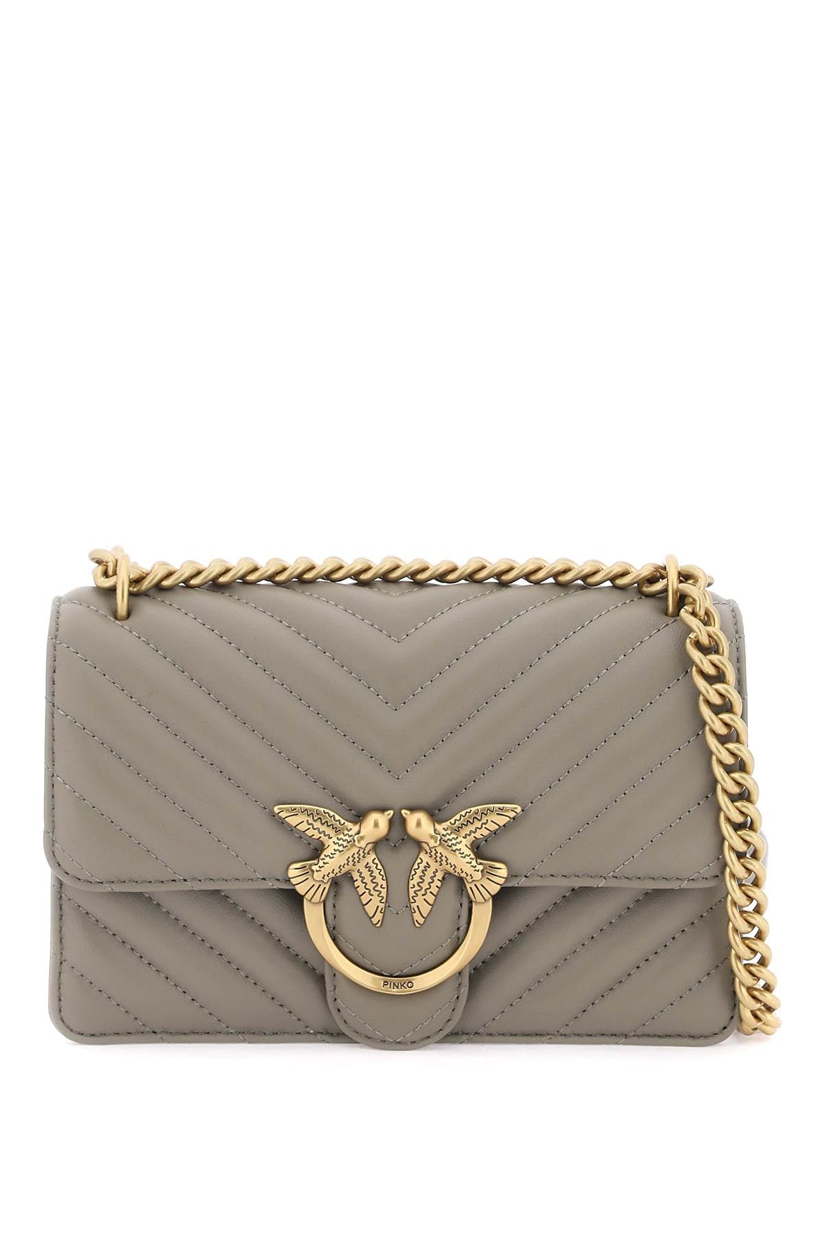 Pinko mini love bag one chevron-Pinko-Urbanheer