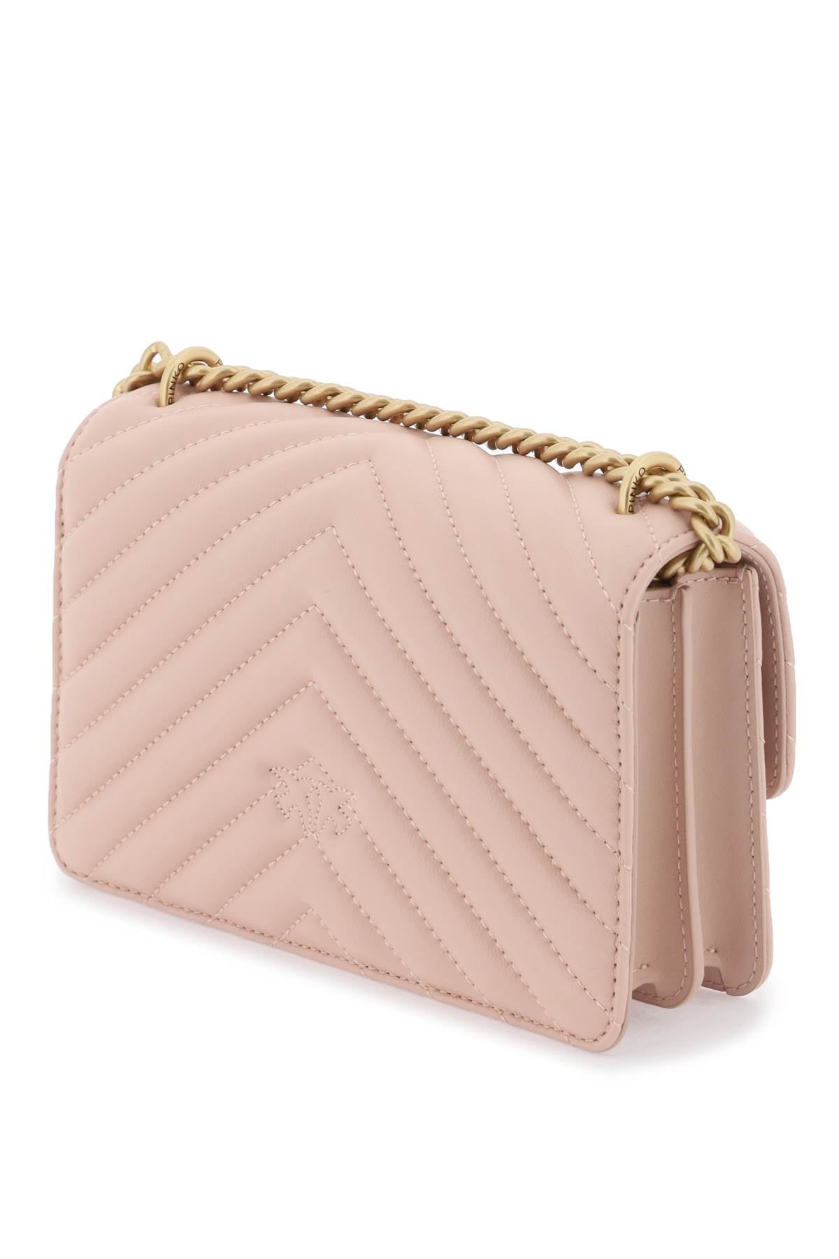 Pinko mini love bag one chevron-Pinko-Urbanheer