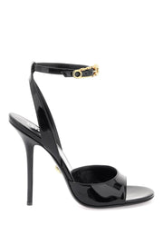 Versace 'safety pin' patent leather sandals-Versace-36-Urbanheer