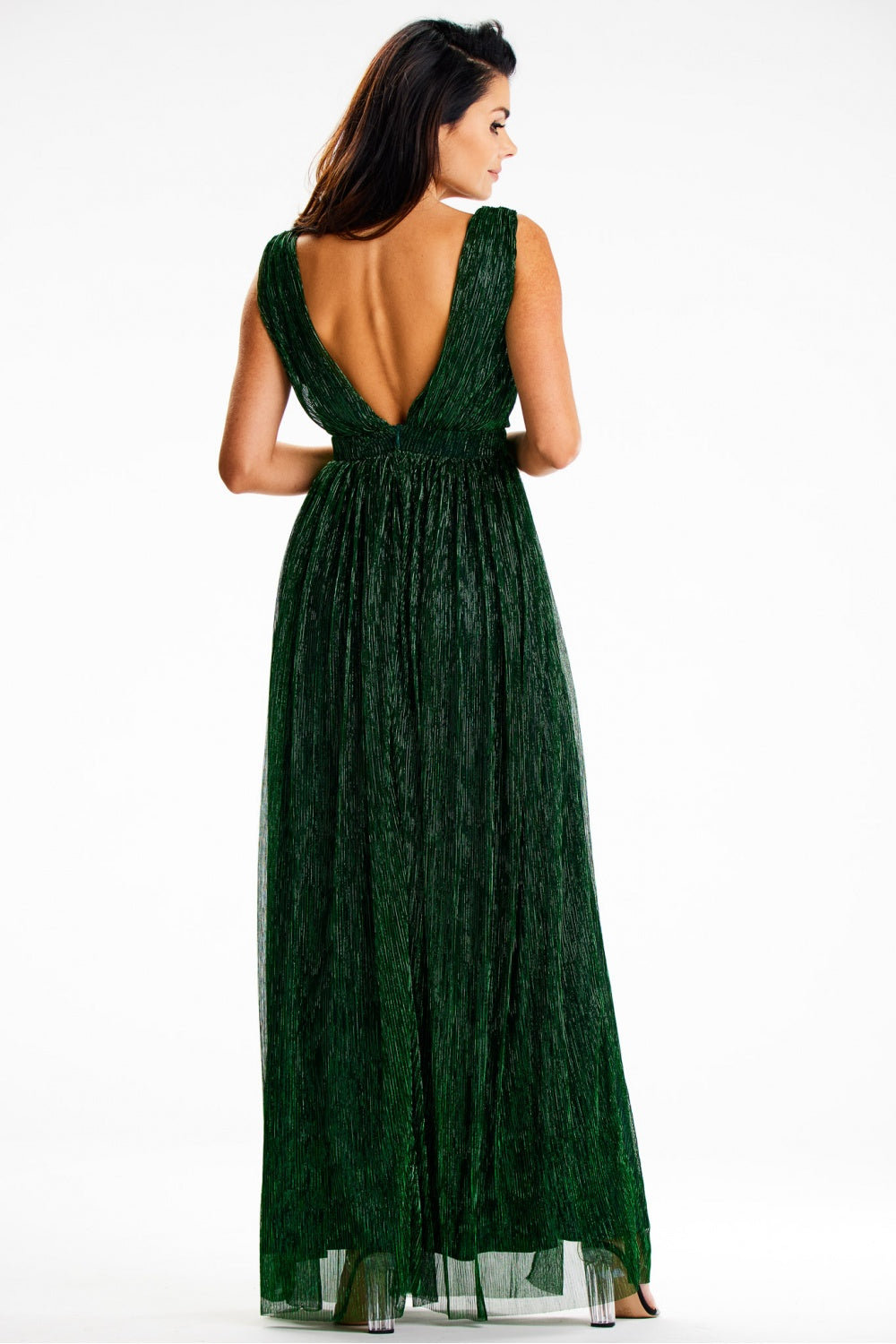 Long Dress Women Comfort-Evening Dresses-awama-green-L-Urbanheer