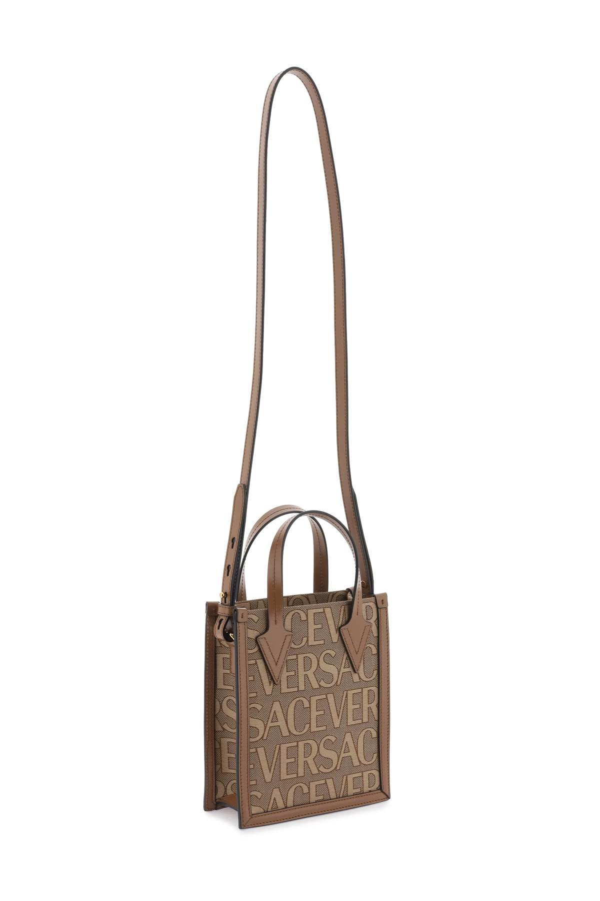 Versace versace allover small tote bag-Versace-Urbanheer