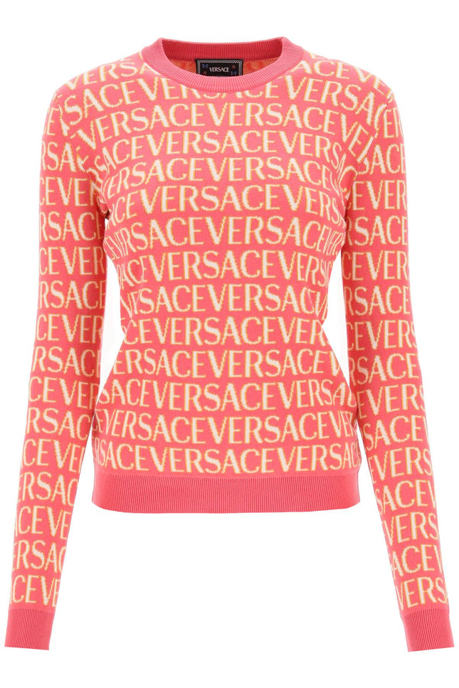 Versace 'versace allover' crew-neck sweater-Versace-40-Urbanheer