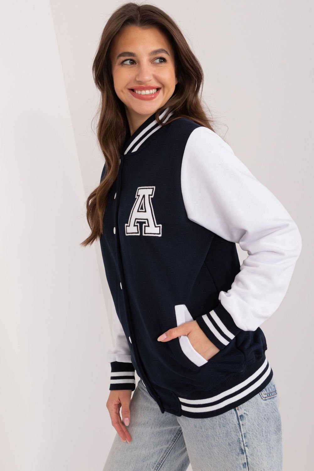 Sweatshirt Women Comfort-Sweatshirts for Women-Relevance-navy blue-L/XL-Urbanheer