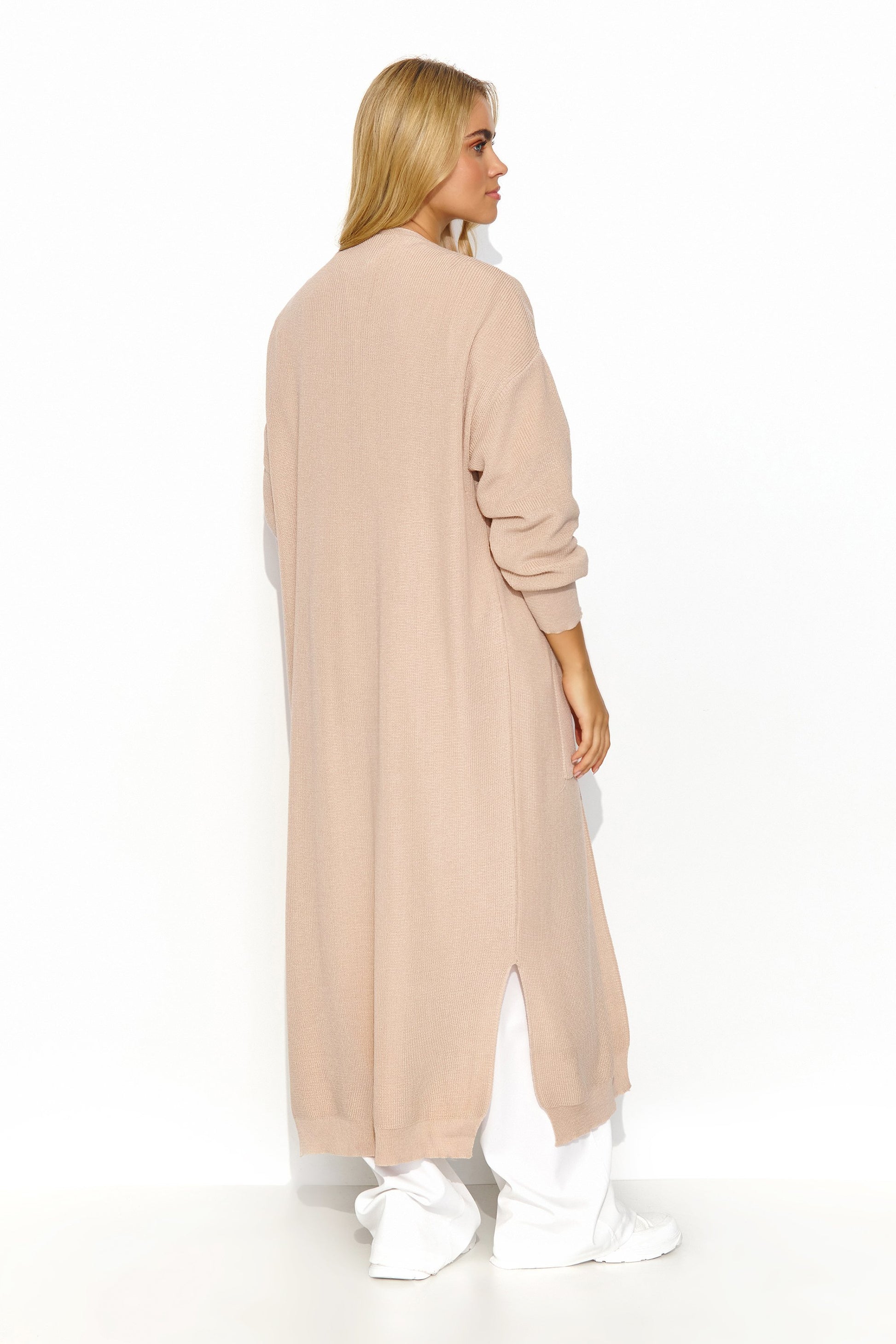 Cardigan Women Comfort-Cardigans for Women, Ponchos-Makadamia-beige-one-size-fits-all-Urbanheer